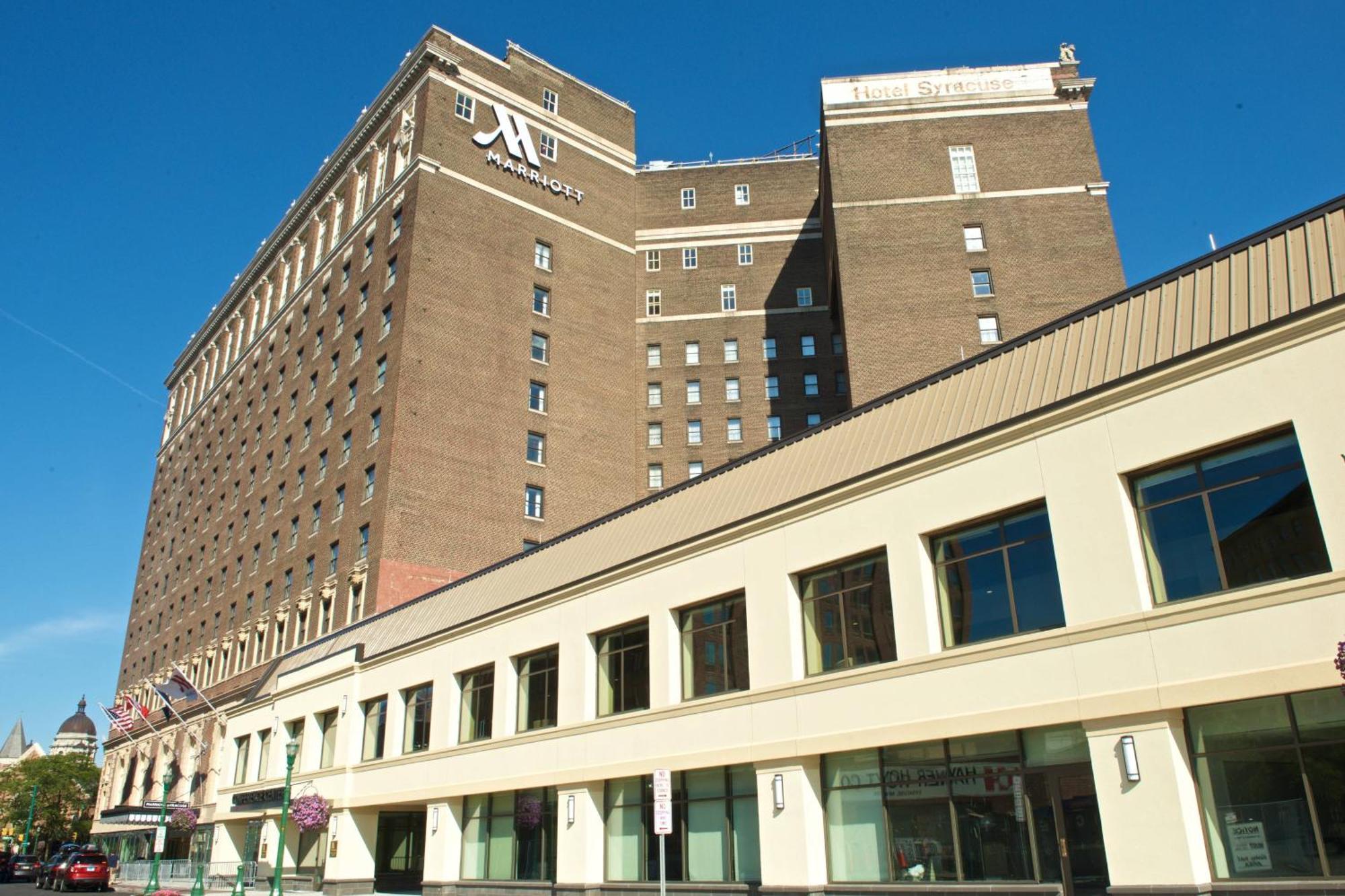 Hotel Marriott Syracuse Downtown Exterior foto